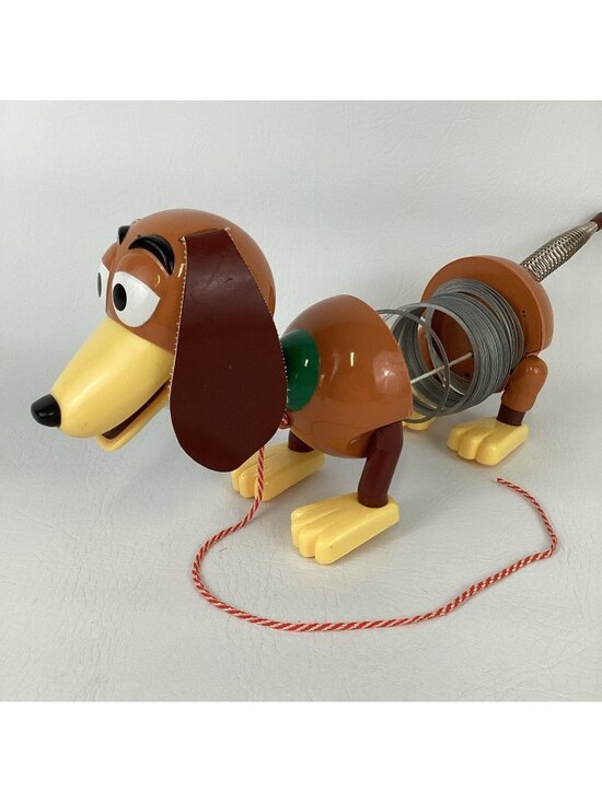 Disney Pixar Other - Disney Toy Story Movie Slinky Dog Metal Pull Along Action Figure Character Toy